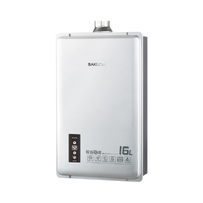 SAKURA 櫻花 DH1605｜16公升 智能控溫熱水器