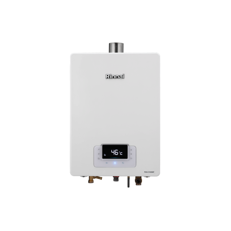 Rinnai 林內 RUA-C1630WF｜水量伺服器、台灣製造｜16公升 智能控溫熱水器
